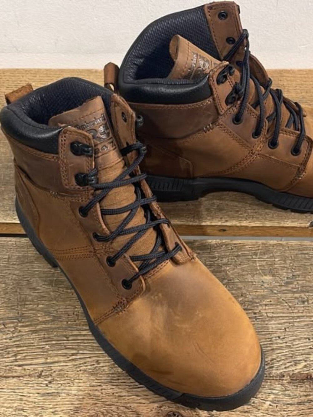 TIMBERLAND PRO MEN'S  6'' MONTAUK SAFETY TOE MD BROWN  A63MB-EM4 ALL SIZES